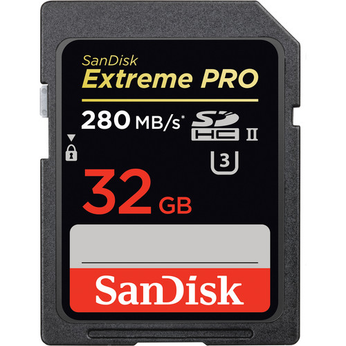 SanDisk 32GB Extreme PRO SDHC UHS-II Hafıza Kartı