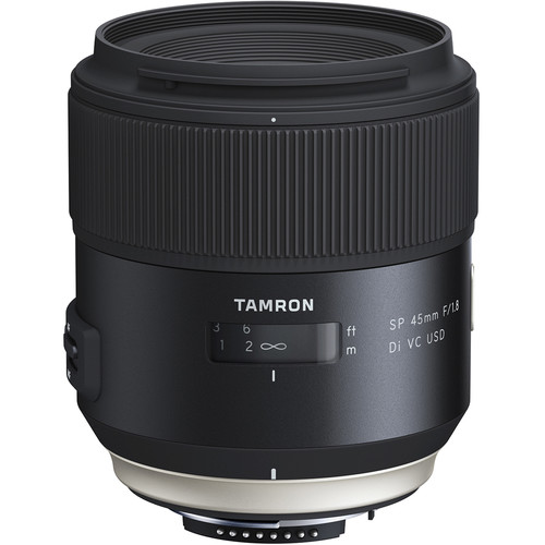 Tamron SP 45mm f / Nikon F 1.8 Di VC USD Lens