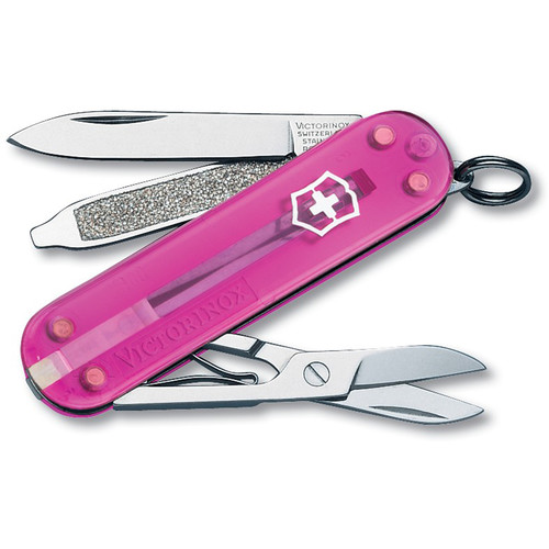 Victorinox Classic SD Pocket Knife Purple 53034 B H Photo