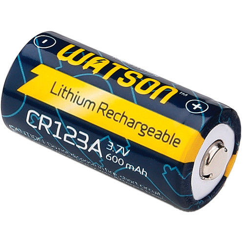 Watson CR 123A Rechargeable Lithium Battery CR 123A II B H Photo