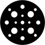 Rosco Steel Gobo #7894 - Beam Splitter