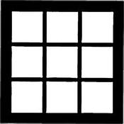 Chimera Window Pattern for 42x42" Frame