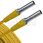 Canare Video Patch Cable - 3 ft (Yellow)