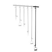 Matthews Telescoping Hanger with Pipe Clamp, Stirrup - 5-10