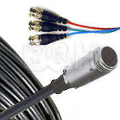 Comprehensive 12-Pin Female to 3 BNC Male Component Video Cable - 25