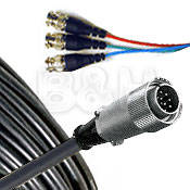 Comprehensive 12-Pin Male to 3 BNC Male Component Video Cable - 25
