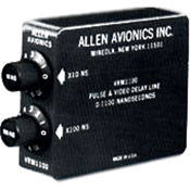 Allen Avionics Video Delay, Slide Switch Adjustment