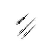 Neumann AC 27 5-Pin XLR Female to 2 Mono 1/4" Male Adapter Cable
