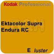Kodak Ektacolor Supra Endura 16x20-50 Sheets Luster Paper