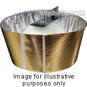Cloud Dome Two Sided Reflector - Gold/Silver