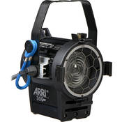 Arri PLUS 300 Watt Fresnel, Hanging, Manual Control - Black (120-240VAC)
