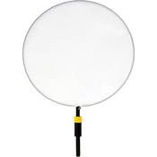 Matthews Dot - 3" - White Artificial Silk