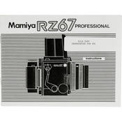 Mamiya Instruction Manual for RZ67