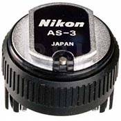 Nikon AS-3 - Acoplador de Flash (Adaptador de Montagem de Sapata Speedlight)