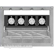 Altman Flush Floor Box 4- 20 Amp Twist-Lock  Receptacles