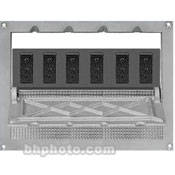 Altman Flush Floor Box 6- 20 Amp Stage Pin Receptacles