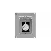 Altman Flush Wall Box - 1- 20 Amp, Twist-Lock Connector