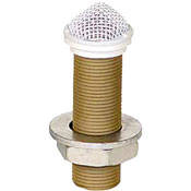 Astatic 201RW Cardioid Electret Condenser Button Style Boundary Microphone (White)