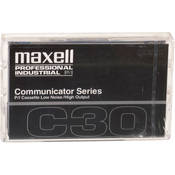 Maxell Communicator Series Normal Bias 30 Minute w/ Case and Labels