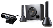 Speakers, Headsets, Mics & Webcams