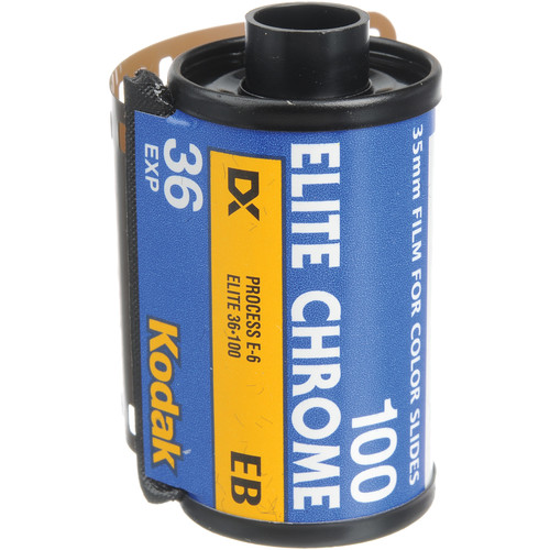 Kodak EB 135-36 Elite Chrome 100 Color Slide Film (ISO-100)