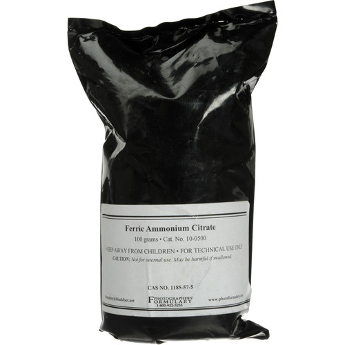 Photographers' Formulary Ferric Ammonium Citrate - 100g