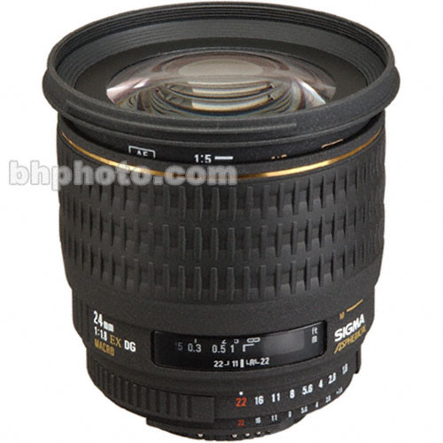 Sigma W/A 24mm f/1.8 EX Aspherical DG DF Macro AF Lens