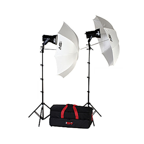 Smith-Victor KQ82 2-Light 1,200 Watt Ultra Quartz Location Kit (120V)