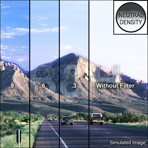 LEE Filters Graduated Neutral Density (ND) 0.9 Resin Filter