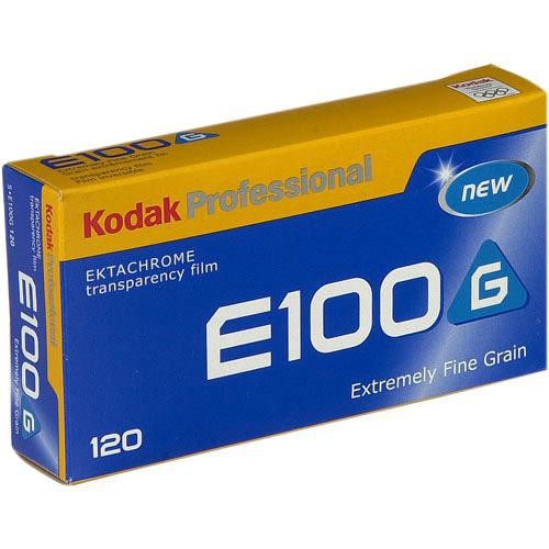 Kodak E100G 120 Ektachrome Professional Color Slide Film (ISO-100)