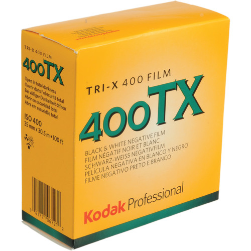 Kodak TX 35mm 100' Roll Tri-X Pan B&W Print Film (ISO-400) TX402