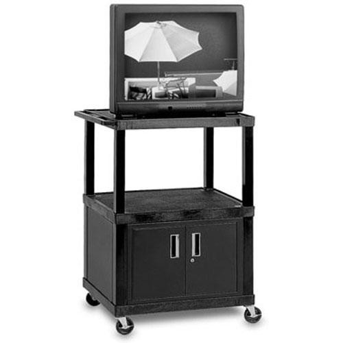 H. Wilson WTV48CE  Tuffy Video Cabinet Cart - 48 x 32 x 24