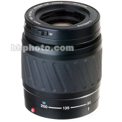 Konica Minolta 80-200mm f/4.5-5.6 Maxxum Autofocus Lens