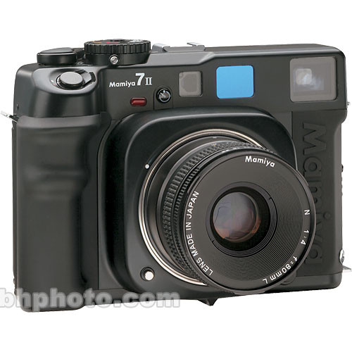 Mamiya 7 II Pro Value Pack Medium Format Rangefinder MF Camera Body (Black)