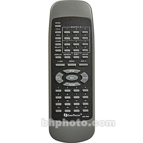 EverFocus EVRE916 IR Remote Control
