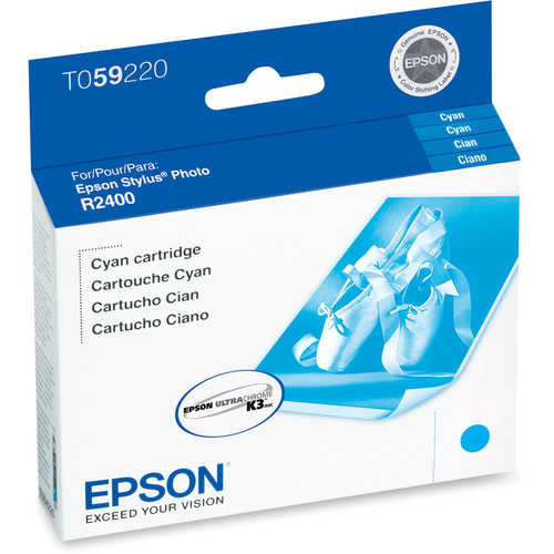 Epson UltraChrome Cyan Ink Cartridge