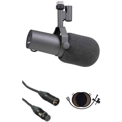 Shure SM7B Cardioid Dynamic Broadcast Microphone Kit
