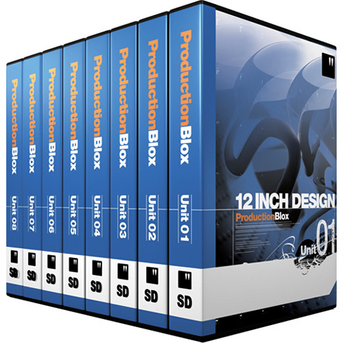 12 Inch Design ProductionBlox SD 8-Pack - DVD