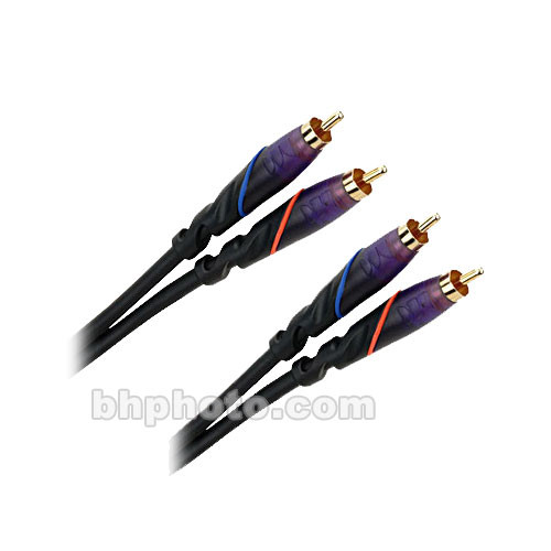 Monster Cable Prolink DJ Series RCA  Male Pair to RCA Male Pair Cable - 3'