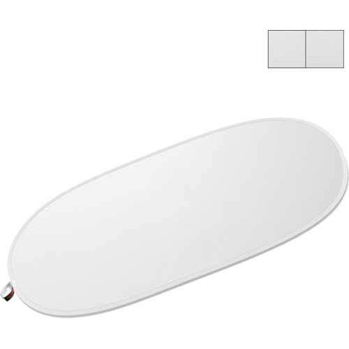 Photoflex LiteDisc Oval Reflector, White Translucent, 41 x 74