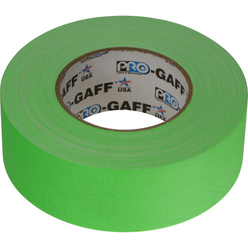 General Brand Pro-Gaffer Fluorescent Green Tape - 2
