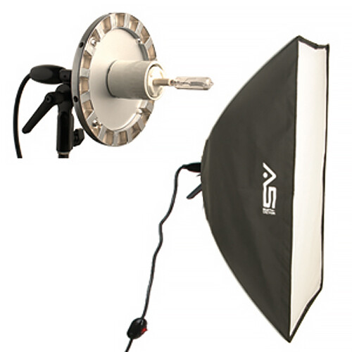 Smith-Victor SBQ-1236 250 Watt Professional SoftBox Light - 12x36