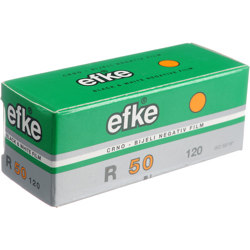 Efke 120 R50 Black and White Negative Film