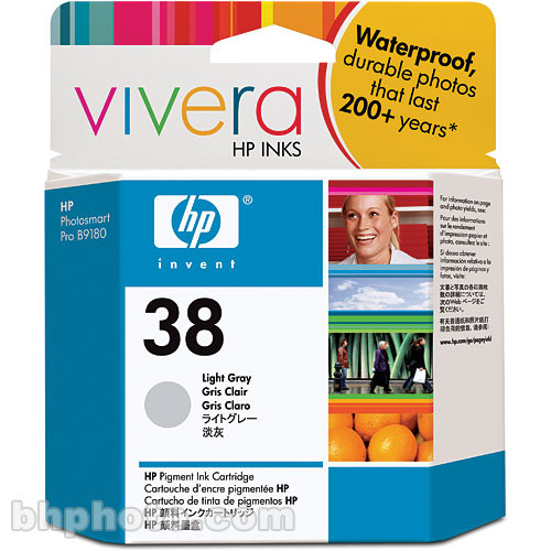 HP C9414A Light Gray Cartridge for Photosmart Pro B9180 (HP 38)