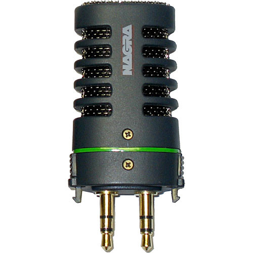 Nagra NM-MICSII - Clip-On Stereo Microphone for ARES-M/MII (Green Band)