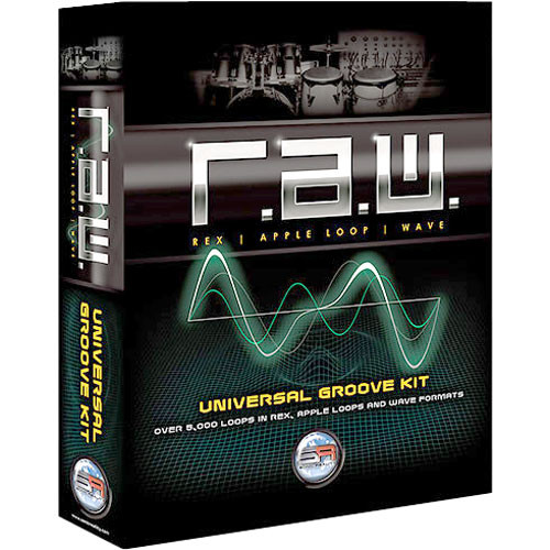 Sonic Reality Sample CD: R.A.W. Universal Groove Kit (AIFF, Rex and WAV)