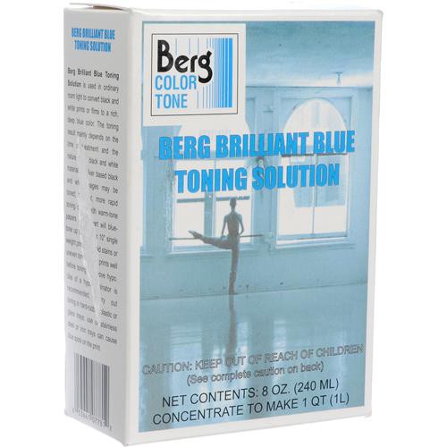 Berg Toner for Black & White Prints - Brilliant Blue