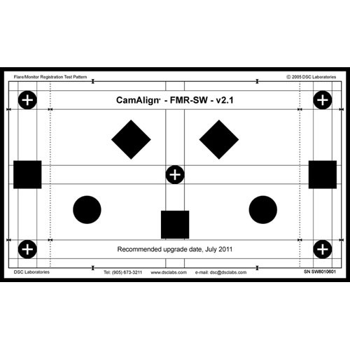 DSC Labs FMR Standard Flare & Monitor Registration Chart
