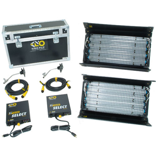 Kino Flo 4Bank System Interview Two Light Kit (120VAC)