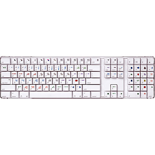 ASK Video Logic Pro Keyboard Sticker Set Stickers